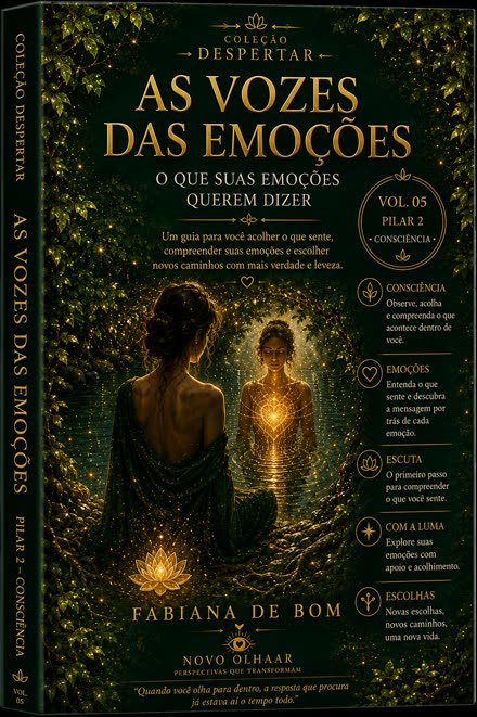 Capa de As Vozes das Emoções